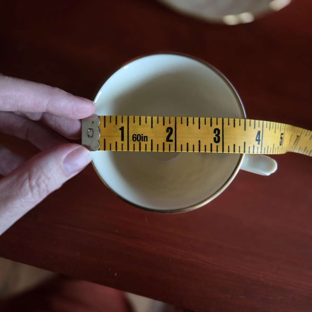 Lennox Jacquard Gold‎ Cup And Saucer - Picture 5 of 10